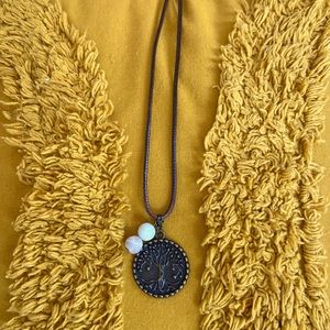 New Handmade “Tree of Life “ Leather Rope Necklace